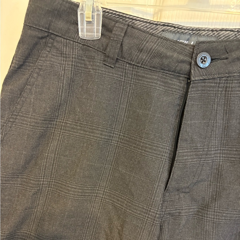 Men’s 34 grey plaid O’Neill shorts